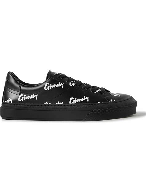 givenchy logo print high top sneakers|Givenchy leather low top sneakers.